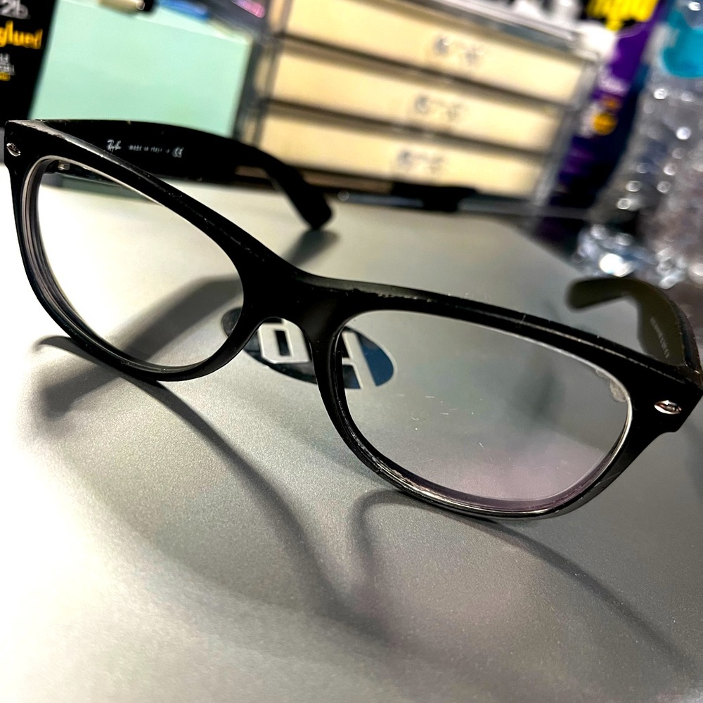 RayBan glasses. Black